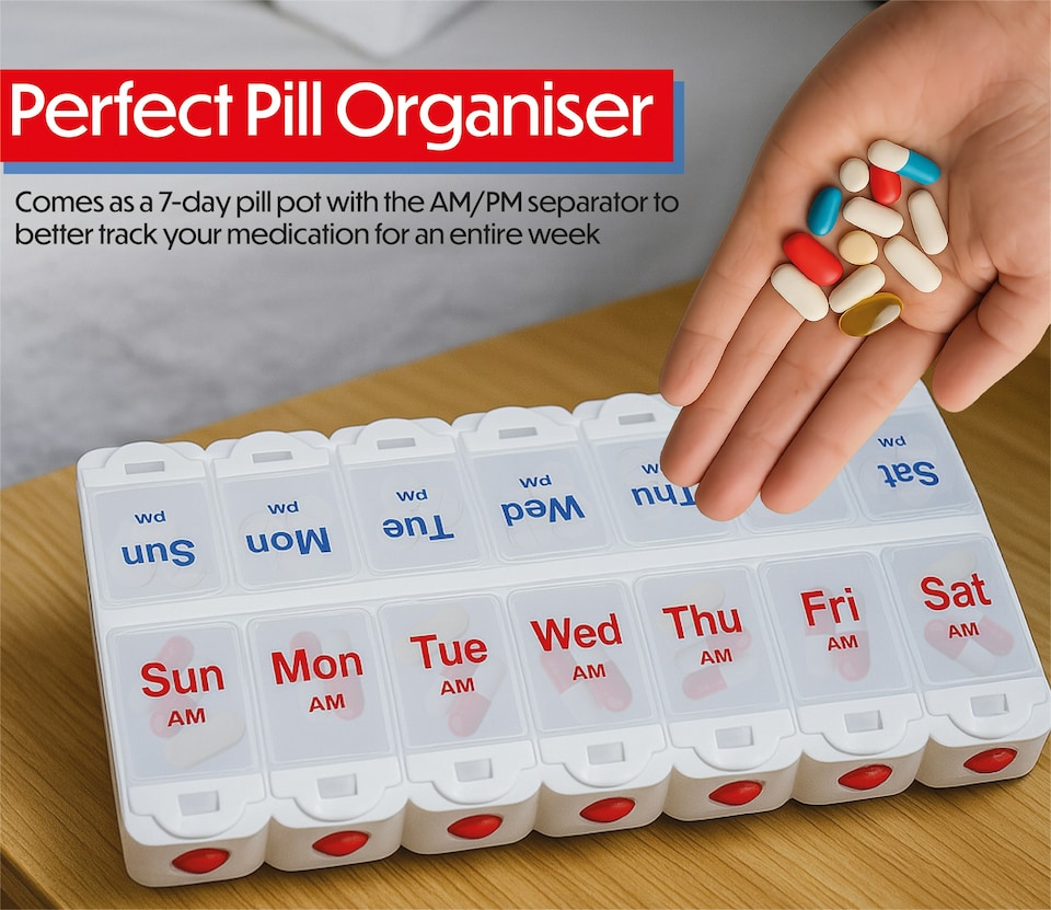 image 1 of Deluxe Pill Organiser