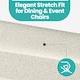 image 9 of High-Back Chair Covers, Spandex Stretch, Universal Protective Slipcover