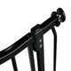 image 2 of Bettacare Curved Top Dog Gate, 71cm - 80cm, Matt Black, Pressure Fit Pet Gate for Dog and Puppy, Pet and Dog Barrier