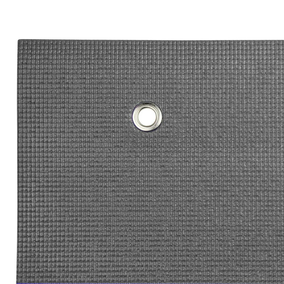 image 1 of Fitness Mad Warrior II Yoga Mat - Grey - One Size