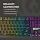 image 4 of Canyon Cometstrike GK-55 Keyboard Wired US Black