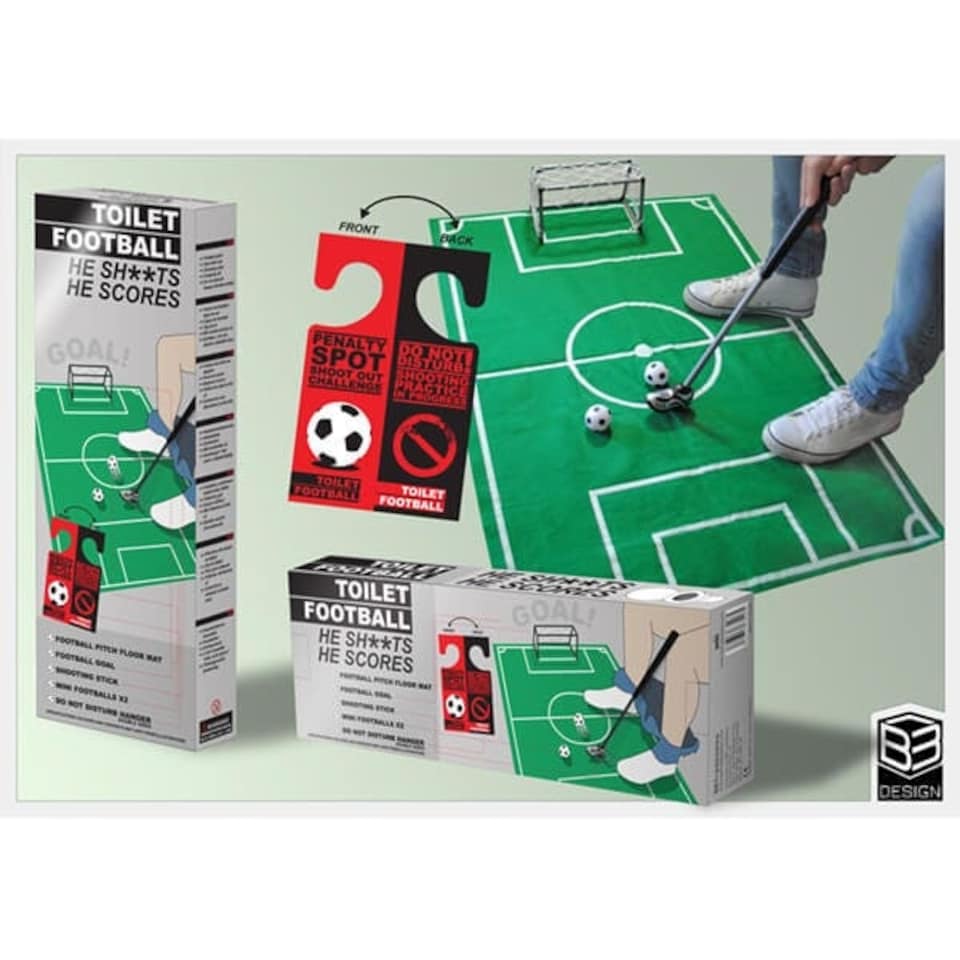 image 1 of MAN Toilet Football