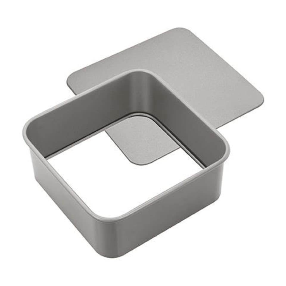 image 1 of Judge Bakeware 18cm Square Cake Tin Loose Base