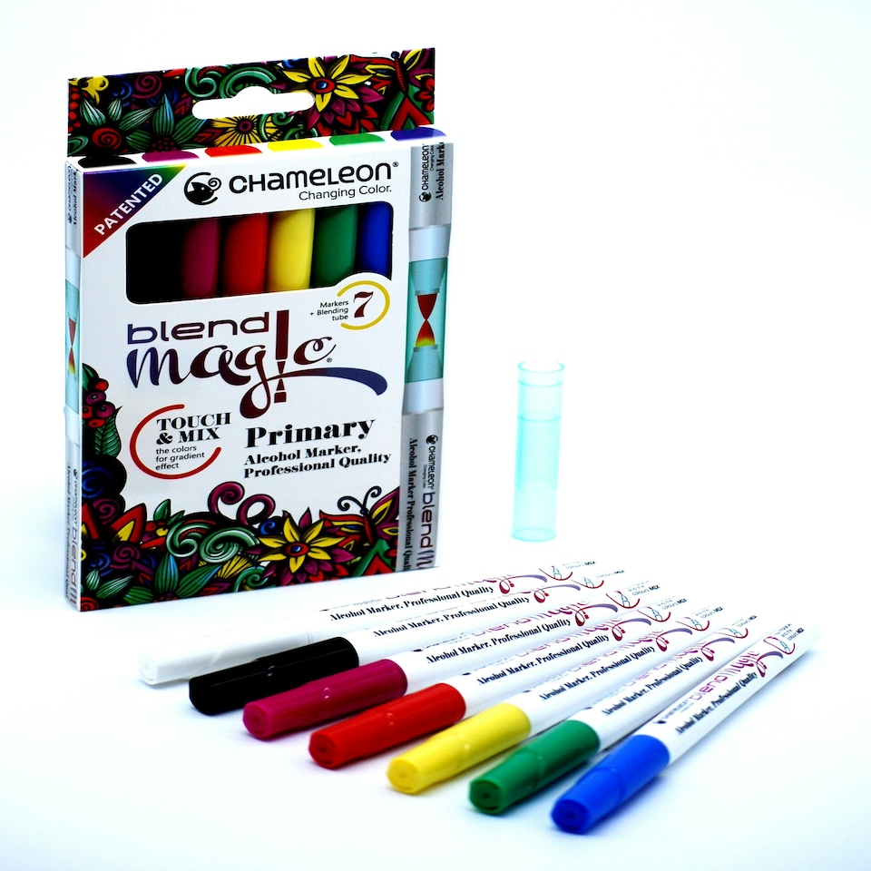 image 1 of Chameleon Blend Magic Primary 7 Pen Set