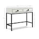 image 9 of Frank Olsen Furniture Mia Console Table White | White