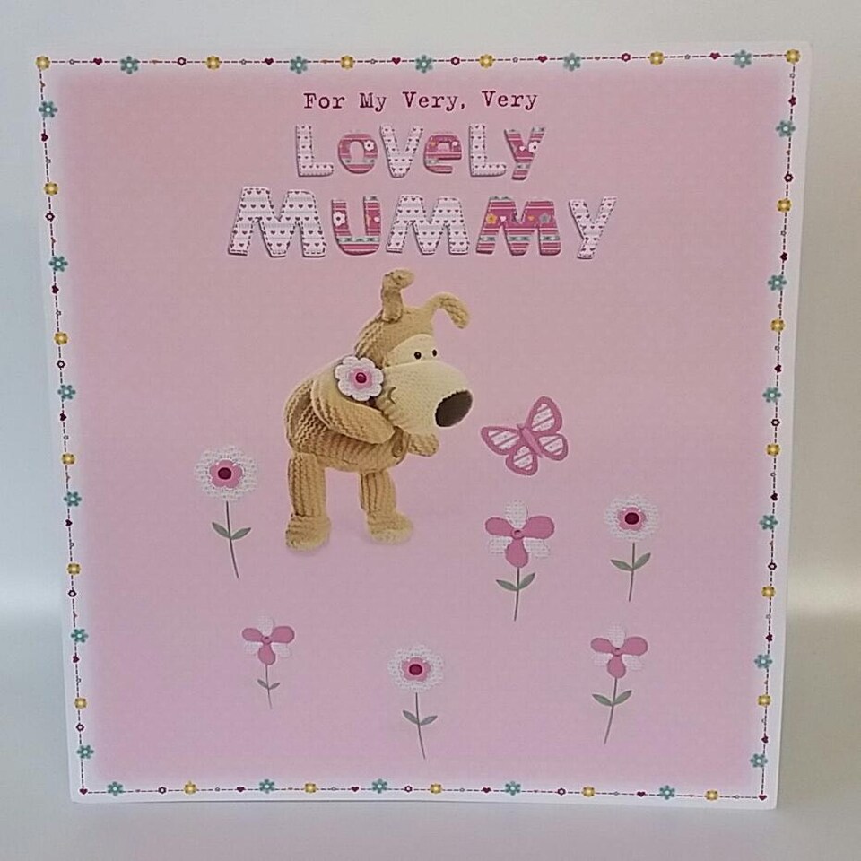 image 1 of Very Very Lovely Mummy Adorable Boofle Mother's Day Card Large