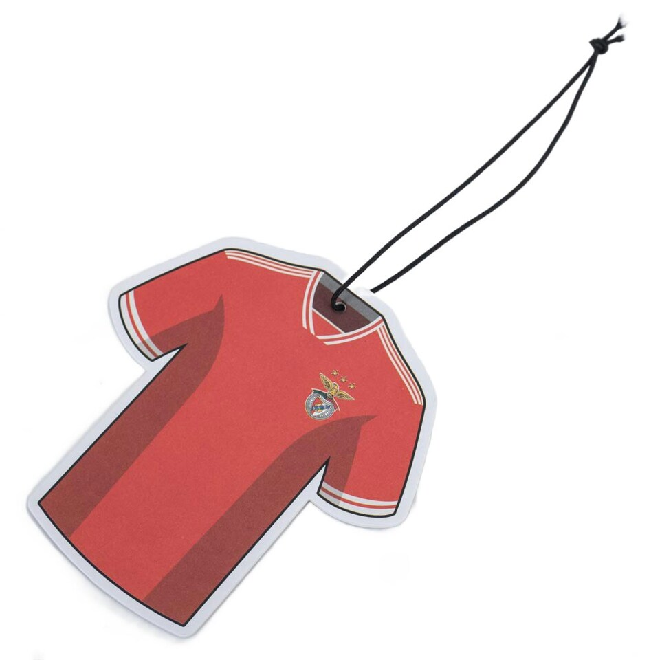 image 1 of SL Benfica Football Shirt Hanging Air Freshener - Red/Yellow/White - One Size