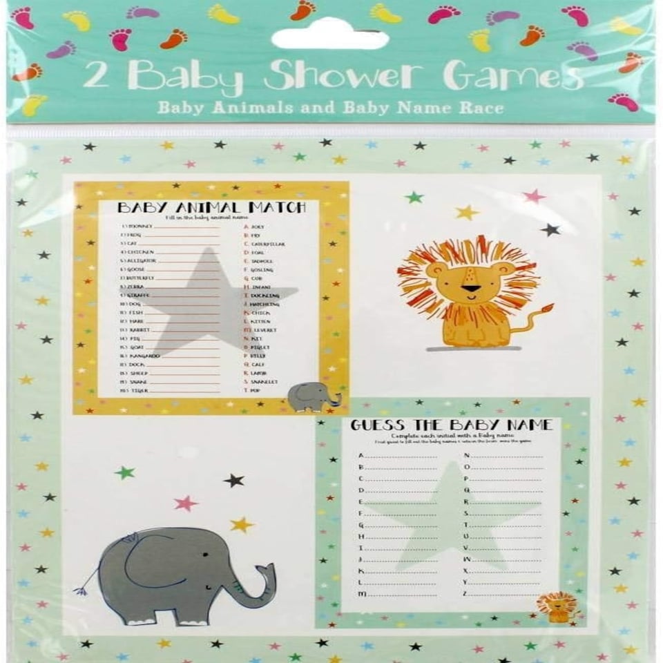 image 1 of Pack of 24 Baby Animal & Name Race Game