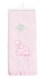 image 1 of Teddy Gift From Above Baby Shawl - 91cm x 127cm | Pink