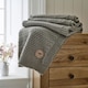 image 3 of Cadenza Supersoft Yarn Dyed Knitted Throw