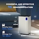 image 5 of HOMCOM 12LDay Dehumidifier with Low Noise Level, Continuous Drainage, 2L Water Tank, 24H Timer, LED Display, Filter, Auto Defrost, Children Lock, Dehumidifier for Home Damp, Laundry Drying, Basement