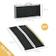 image 10 of HOMCOM Folding Aluminium Wheelchair Ramp 152x73cm 272KG Capacity for Home