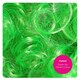 image 2 of Pack of 12 Green Curly Wig Green | One Size