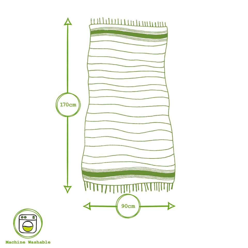 image 1 of Nicola Spring Turkish Cotton Bath Towel - 170 x 90cm - Light Blue | Blue | Blue