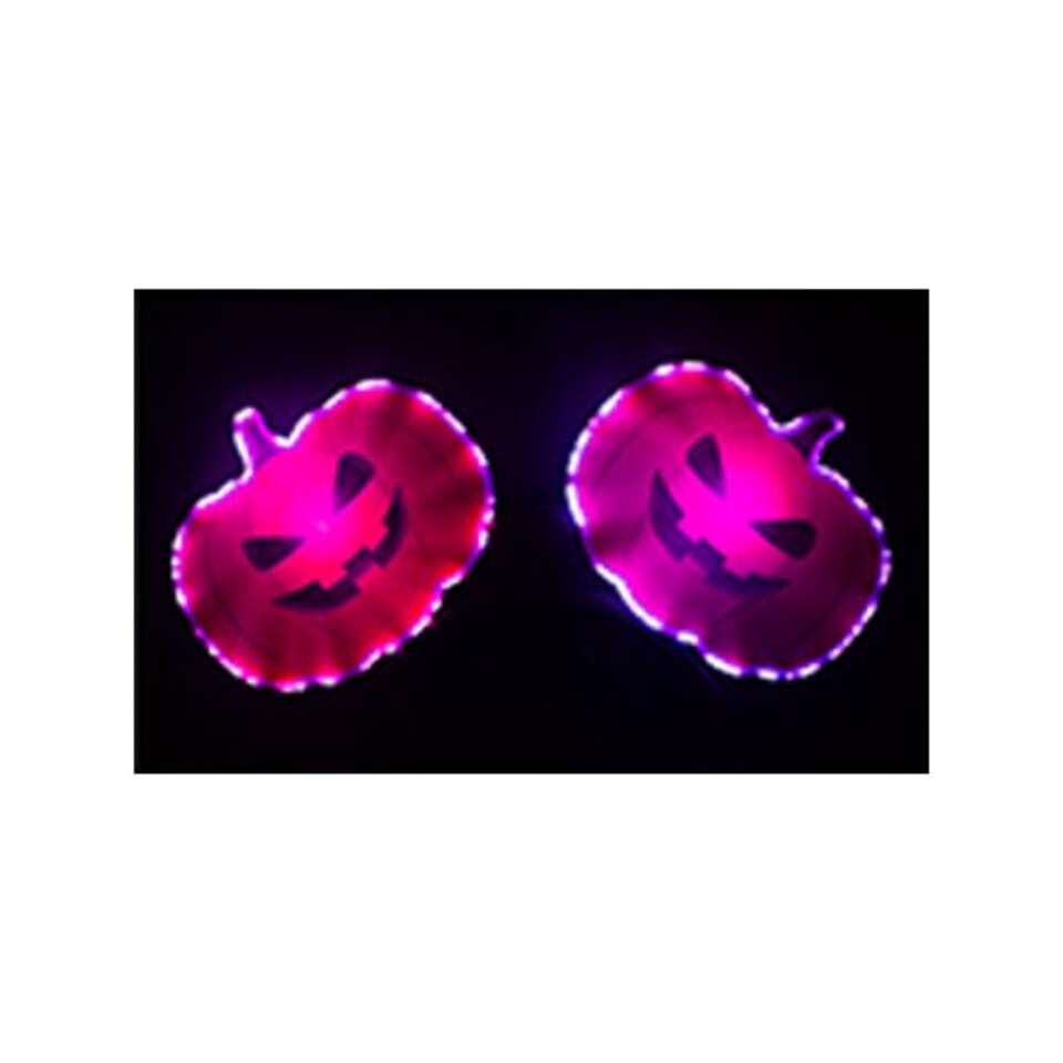 image 1 of Pumpkin Halloween Light Up Fancy Dress Head Bopper Headband