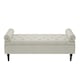 image 1 of Living and Home Storage Ottoman Bench with Armrests