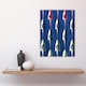 image 4 of Vintage Japanese Arrowheads Pattern Vintage Wall Art Print Korin 18x24"