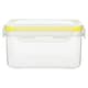 image 4 of Herrela 5pc Rectangular Food Containers with Airtight Lids