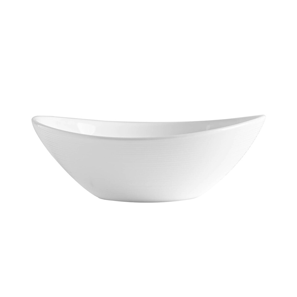 image 1 of Bormioli Rocco Prometo Glass Serving Bowl - 15cm - White White