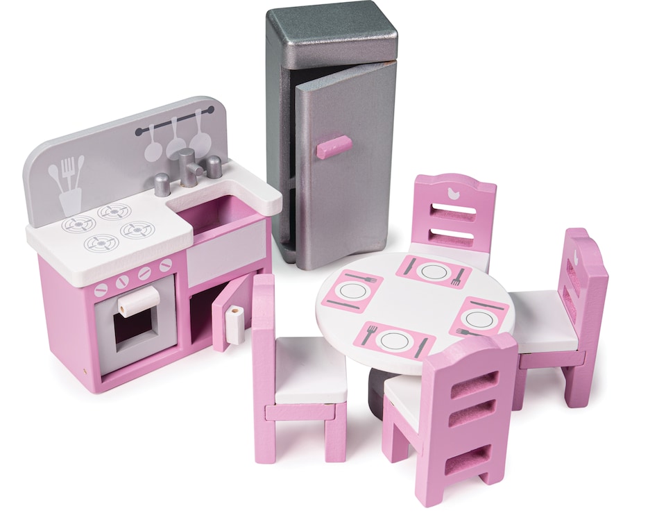 image 1 of Dolls House Kitchen Furniture Set