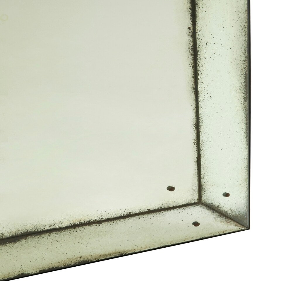 image 1 of Interiors by Premier Large Panelled Wall Mirror Green