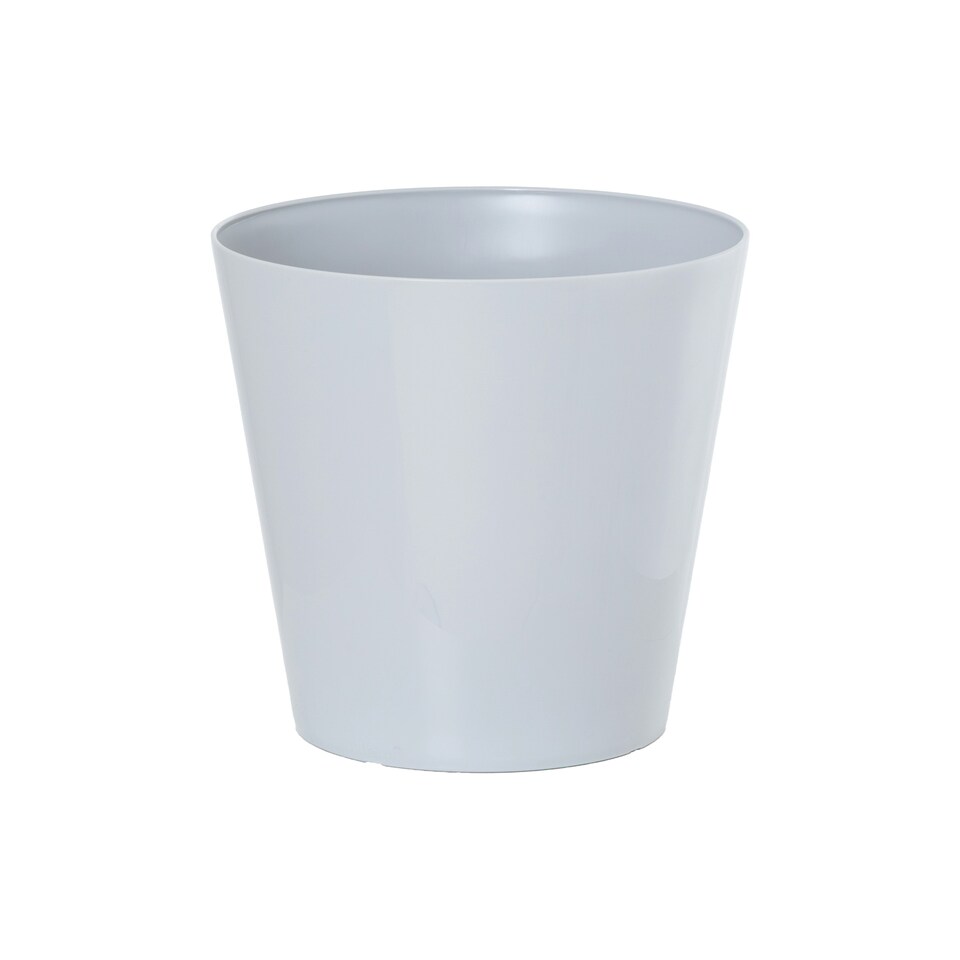 image 1 of Studio 4x 30cm Round Plastic Planter Grey