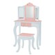 image 1 of Teamson Kids Gisele Play Vanity Set with Mirrors