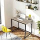 image 2 of Desk Computer PC Laptop Home Office Work desk, Study Writing Light Brown Rustic Style 80cm Brown
