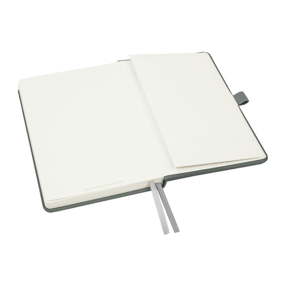 image 1 of Notes London A5 Italian Styled Moretti Notebook Light Grey