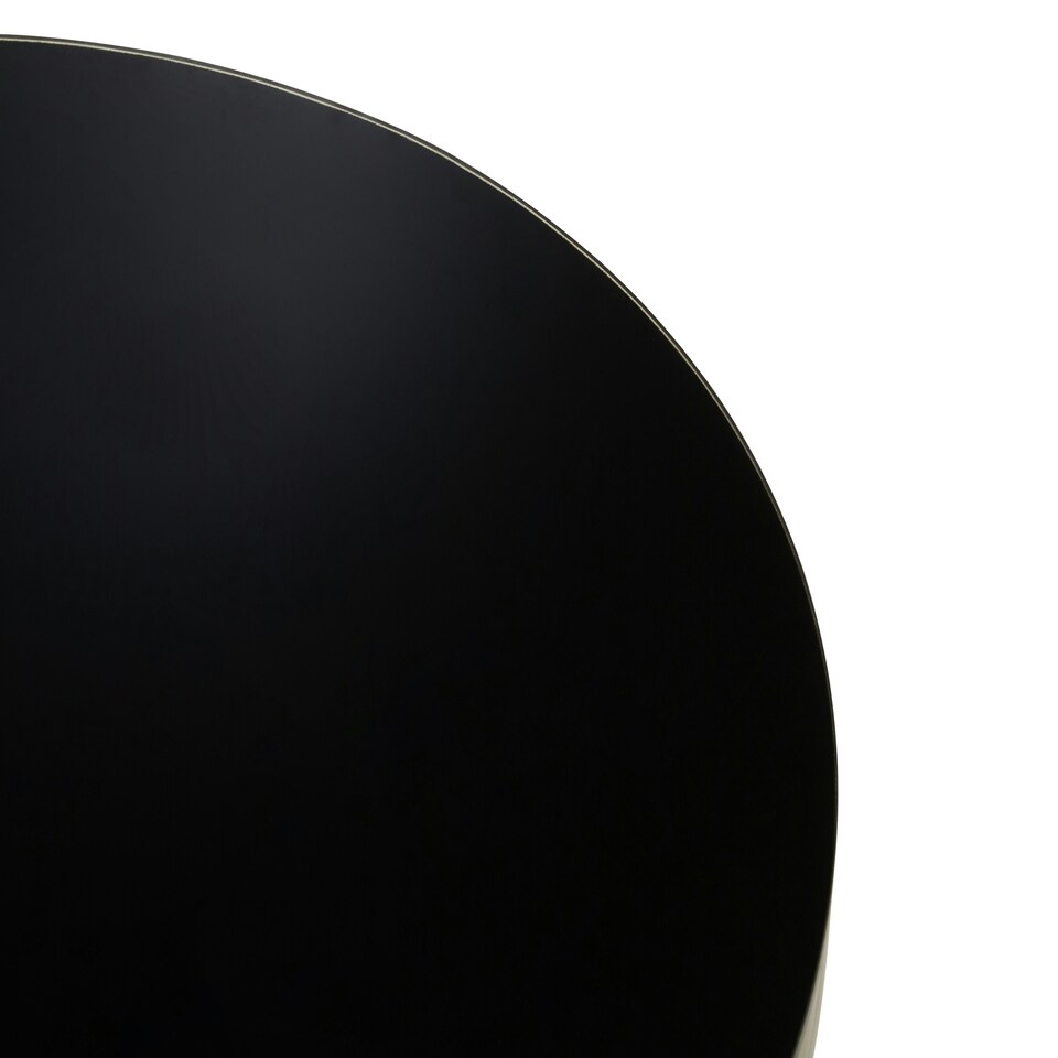 image 1 of Interiors by Premier Coffee Table with Silver Base Black