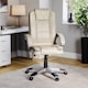image 1 of Vida Designs Charleton Office Chair Computer Desk Table Chair, Cream