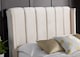image 3 of Aurora Warmstone Velvet Ottoman Bed And Quartz 1000 Pocket Sprung Mattress Double | Multi
