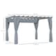 image 5 of Outsunny 3.6 x 3(m) Outdoor Retractable Pergola Gazebo Sun Shade Canopy Curtains