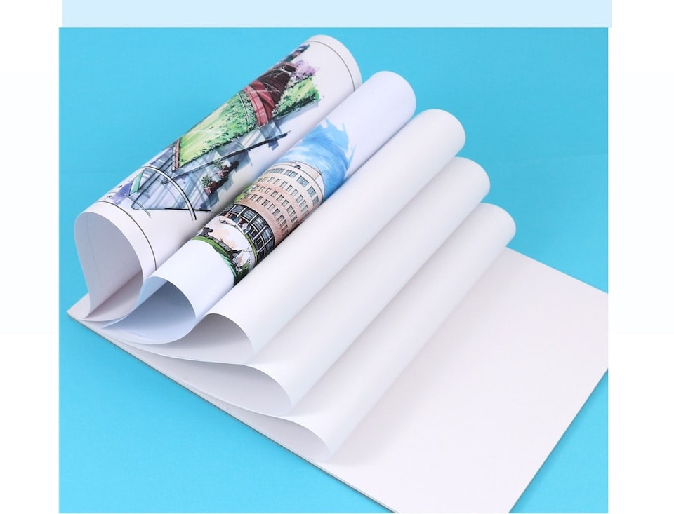 image 1 of A3 24 Sheets Top Glued Open Marker Pad