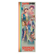Stranger Things Game Over Poster - Multicoloured - One Size