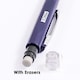 image 2 of Pack of 4 0.7mm Pen Style Mechanical Pencils With Eraser