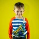 image 5 of Floss & Rock Children's Belt Bag- Dinosaur | Multi