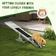 image 5 of PawHut Wooden Pet Seesaw for Big Dogs with Anti-Slip Surface, White