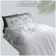 image 7 of VELVETIO Hermione Complete Duvet Cover Set with Fitted Sheet Cosy Quilt Coverlet Grey | Double