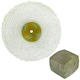 image 1 of Coarse Sisal Fast Cut Buffing Polishing Mop 6" x 1" 2 Row With Compound 250g