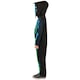 image 4 of Bristol Novelty Childrens/Kids Skeleton Neon Costume - Black/Green - 3-4 Years 3