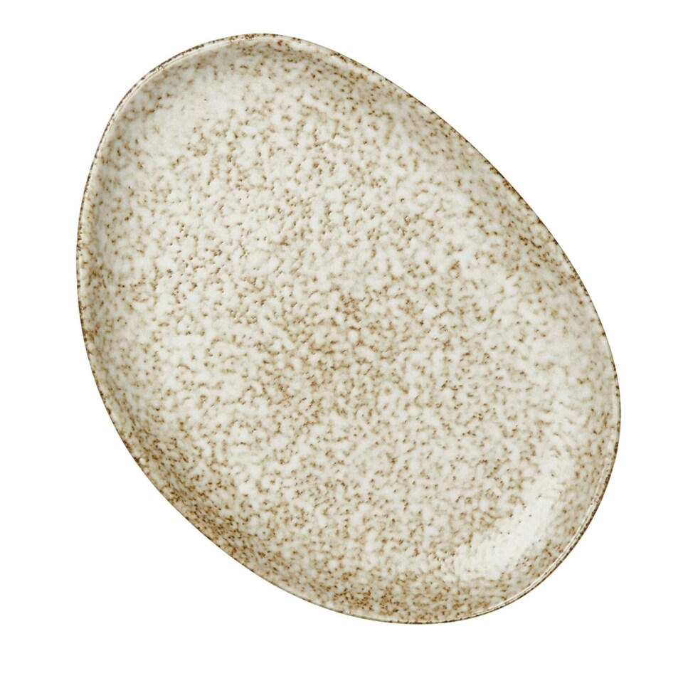 image 1 of Vinga Nuvem Serving Plate - Beige - One Size | Brown