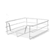 image 1 of 5 x KuKoo Kitchen Pull Out Storage Baskets – 400mm Wide Cabinet Silver