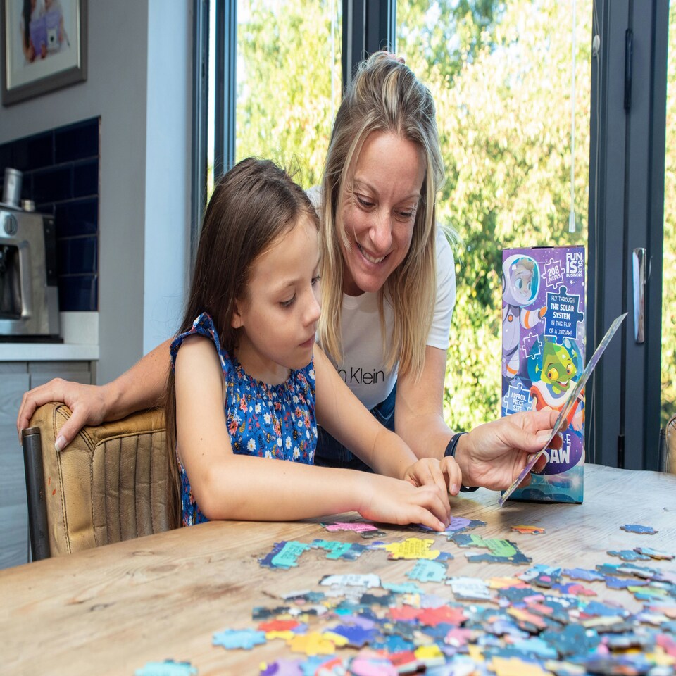 image 1 of Children's Reversible Jigsaws - Outer Space