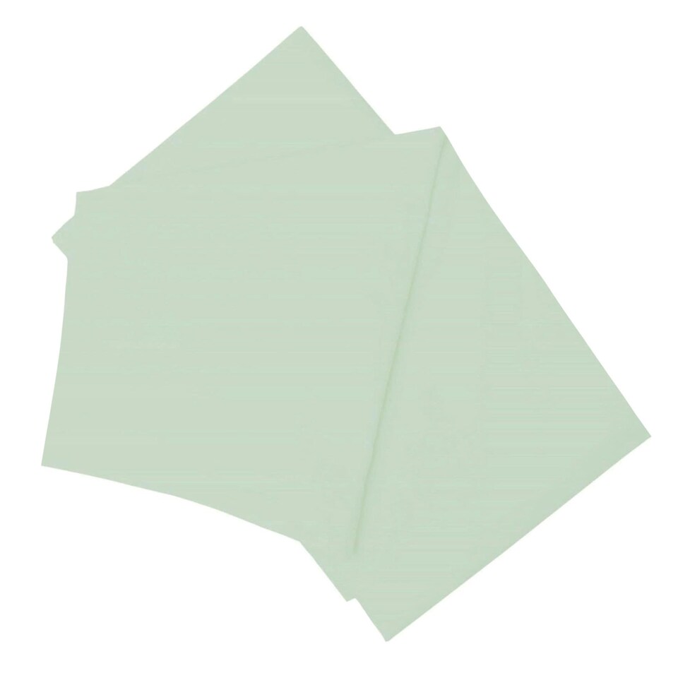 Belledorm Brushed Cotton Fitted Sheet - Green Apple - Superking