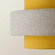 image 5 of ValueLights Mustard and Grey Herringbone Modern Ceiling Pendant Shade