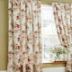 image 3 of Orla Kiely Sycamore Stripe Blue Curtains 168x229cm