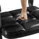 image 6 of Yaheetech 2pcs Office Reception Upholstered Chairs for Home & Office Black | Black