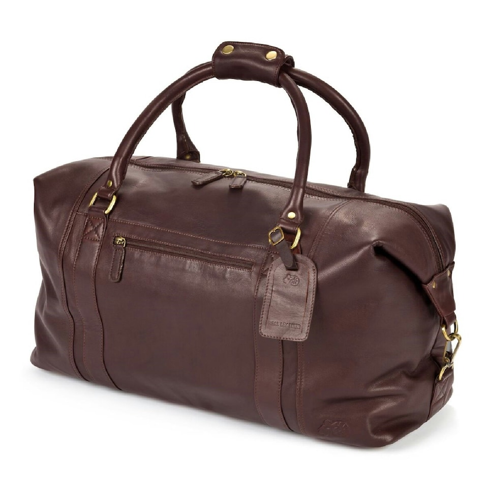 Eastern Counties Leather Large Holdall Bag - Tan - One size