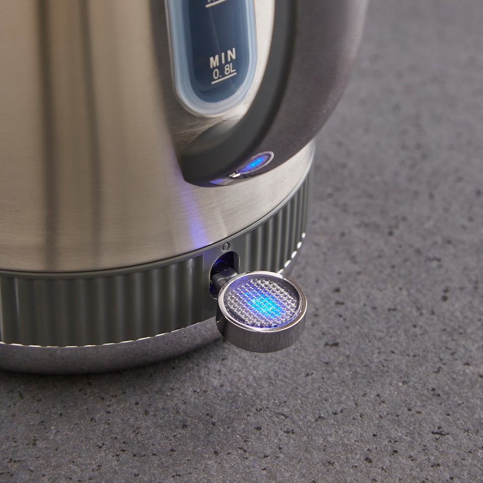 image 1 of Morphy Richards Mexborough Kettle & Toaster Bundle Grey Trim